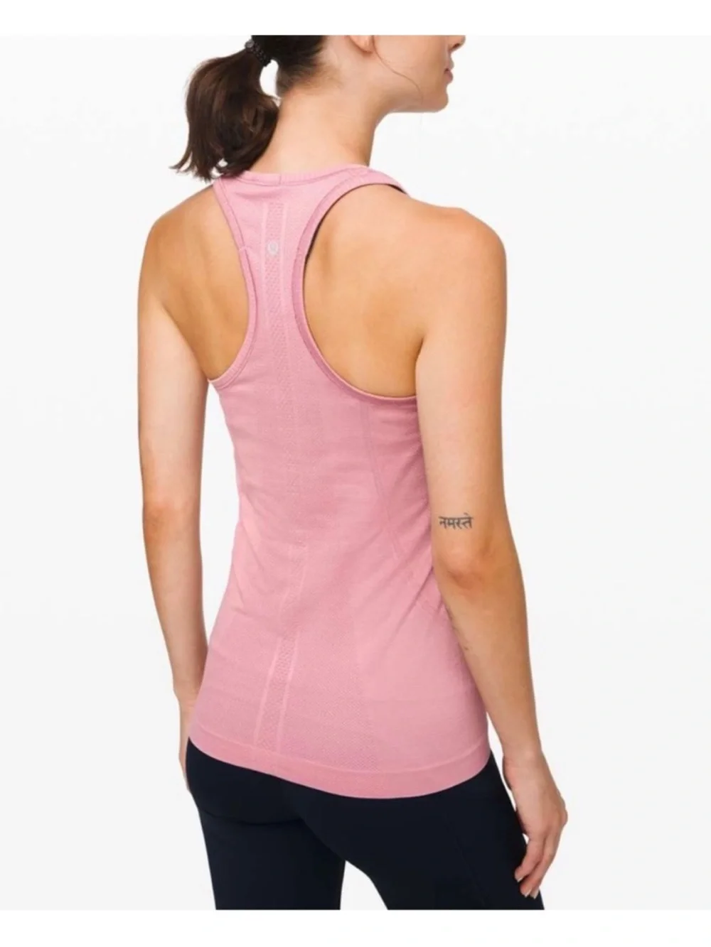 Lululemon Swiftly Tech Racerback Tank Top Pink Taupe size 8 - Picture 2 of 7